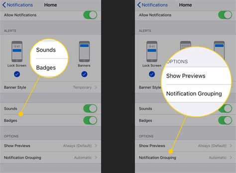 how to get sound notifications on iphone